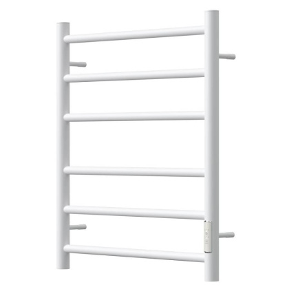 Полотенцесушитель электрический Point Аврора PN10846W П6 400x600 диммер справа, белый Полотенцесушитель электрический Point Аврора PN10846W П6 400x600 диммер справа, белый