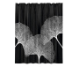 Шторка для ванной  Nau, 200х200х1000 см, черная, SC-77102