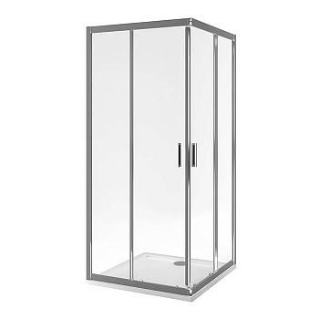 Душевое ограждение EXCELLENT Серия 201 90х90 квадрат (хром) Душевое ограждение EXCELLENT Серия 201 90х90 квадрат (хром)