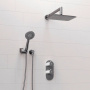 A16031 Thermo Встраиваемый комплект для душа с верхней душевой насадкой и лейкой Wasserkraft