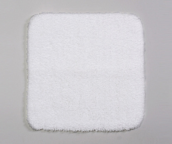 White Коврик для ванной комнаты Kammel, 55х57х3 см, белый, BM-8345