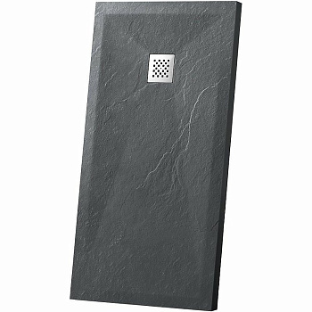 Поддон для душа из искусственного камня VST-4SR9011A, 1100*900*25, антрацит