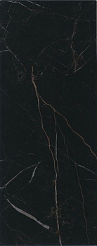 Плитка настенная 7200 Алькала черный 20*50*8 (12шт\1.2м2), м2