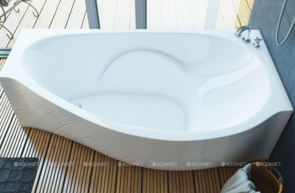 Ванна из искусственного мрамора Эстет Грация R 170x94