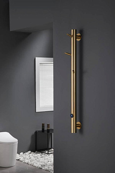 Полотенцесушитель электрический OAK MATT GOLD Полотенцесушитель электрический OAK MATT GOLD