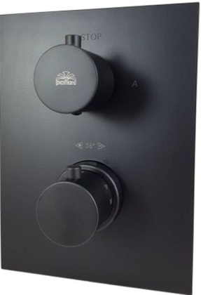 Смеситель встраиваемый для ванны с душем Paffoni Light LIQ519NO/M (с внутренней частью)