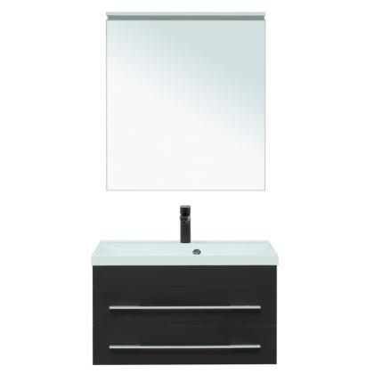 Мебель для ванной Aquanet Верона 75 New черный матовый