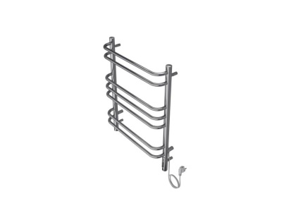Полотенцесушитель электрический Aquatek (Акватек) Пандора П7 500х700 мм, подключение скрытое к сети электропитания / электропровод с вилкой, с терморегулятором и таймером quick touch, нержавеющая сталь AISI 201, гарантия 5 лет