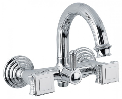 Смеситель OLIMP-VD-02-Sw Исполнение: Бронза, Ручки: Swarovski Смеситель OLIMP-VD-02-Sw Исполнение: Бронза, Ручки: Swarovski