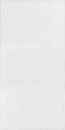 Декор Беллони белый матовый структура обрезной 40x80x1