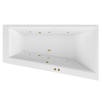 Ванна EXCELLENT Sfera 170x100 (правая) "SOFT" (бронза) Ванна EXCELLENT Sfera 170x100 (правая) "SOFT" (бронза)