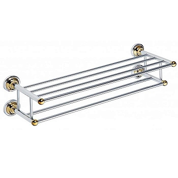 Полотенцедержатель Bemeta Retro Gold and Сhrom 144202258 Золото хром