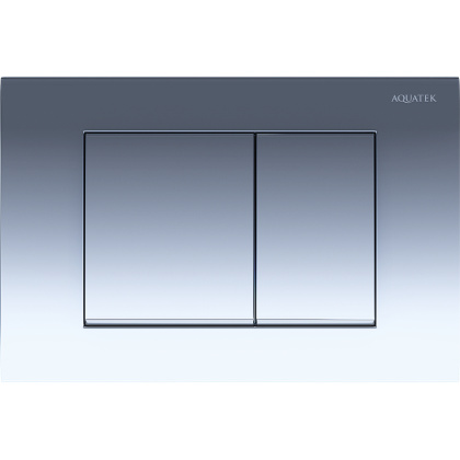 Панель смыва Aquatek Хром глянец (клавиши квадрат) KDI-0000010
