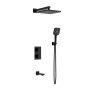 Душевой комплект Next VSFW-1N3TMB термостатический встраиваемый, трехрежимный, черный