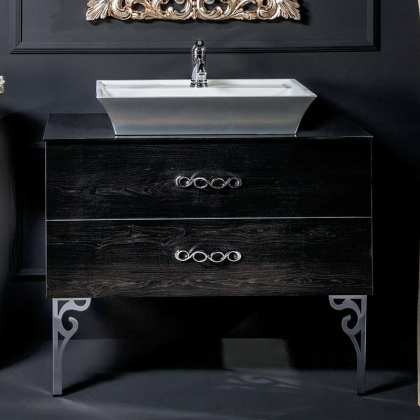 Тумба 80см*48 (52) BLACK WOOD 831-080-BW Boheme