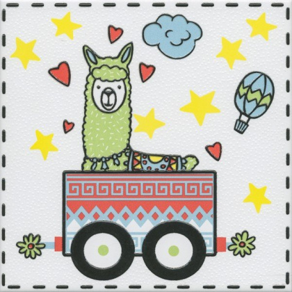 Декор 5 OP\A225\5009 Альпаки Белый (20см*20см*6,9мм) (10шт/0,4м2), шт