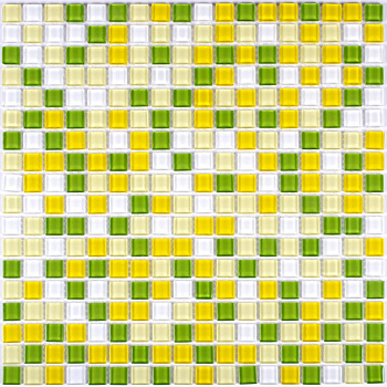 Мозаика стеклянная Tropic (чип 4*15*15) 300*300 (22шт.-1.98м2), м2