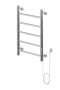 Полотенцесушитель электрический Aquanet Mauro 60х40 Тэн справа