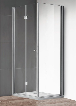 ECO-O-AS-1-80-C-Cr Душевой уголок