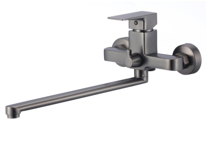 Смеситель для ванны с длинным изливом 25221NRGM NAVARRA OLIVE'S