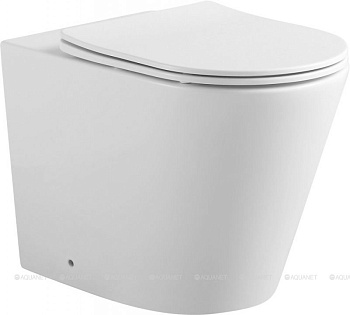 Унитаз приставной Aquanet Rimless Atago 2.0 F LX-1906 Унитаз приставной Aquanet Rimless Atago 2.0 F LX-1906