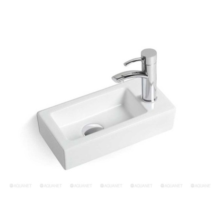 Раковина керамическая Vincea VBS-133R, 370*180*90, подвесная, цвет белый, правая Раковина керамическая Vincea VBS-133R, 370*180*90, подвесная, цвет белый, правая