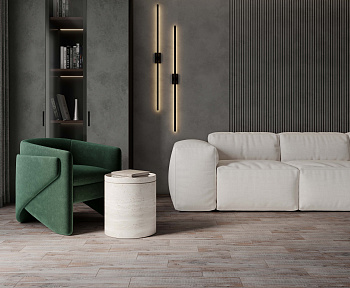 Lucie Керамогранит темно-бежевый 14,7х59,4