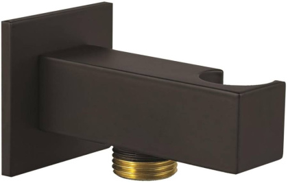 Шланговое подключение для душа Paffoni ZSUP032NO черный матовый