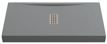 Душевой поддон Creto Etna 160x90 прямоугольный, серый