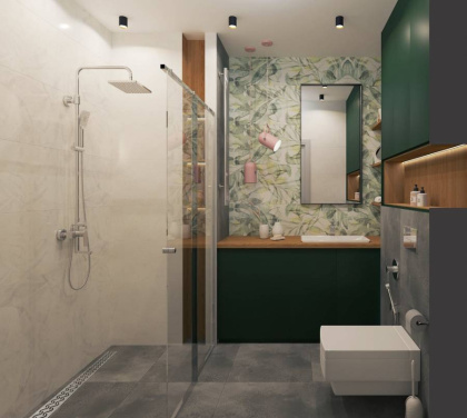 Декор Urban Jungle K1440TC010810 светло-серый листья 40х120 Декор Urban Jungle K1440TC010810 светло-серый листья 40х120