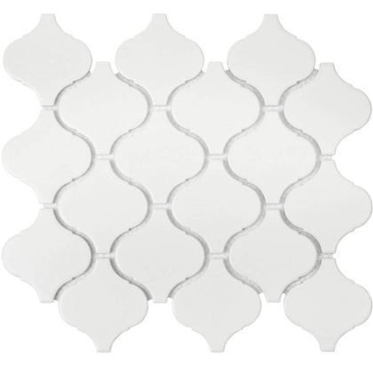 Керамическая мозаика, Latern White Matt, Shapes Керамическая мозаика, Latern White Matt, Shapes