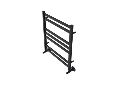 Полотенцесушитель водяной Aquatek (Акватек) Сириус П7 500х600 мм, черный муар, подключение нижнее/диагональное, сверхпрочная пищевая нержавеющая сталь AISI 304L, гарантия 10 лет