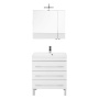 Мебель для ванной Aquanet Верона NEW 75 белый (напольный 3 ящика)