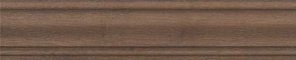 Плинтус Тровазо коричневый матовый 39,8x8x1,55