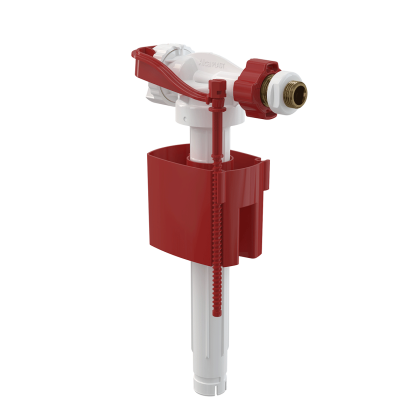 Впускной механизм с боковой подводкой и металлической резьбой для керамических бачков