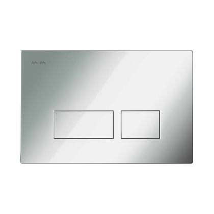 I047051 Pro S, клавиша для Инсталляции пневматическая, пластик, глянцевый Хром