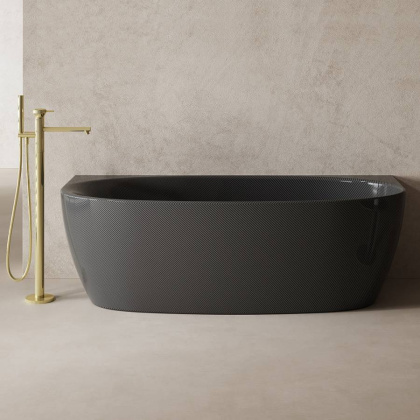 Карбоновая ванна ABBER Karbon AK9004 черная Карбоновая ванна ABBER Karbon AK9004 черная