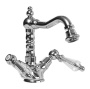 DIAMOND-BS2-02-Sw Смеситель на биде с донным клапаном, исполнение бронза, ручки Swarovski DIAMOND-BS2-02-Sw Смеситель на биде с донным клапаном, исполнение бронза, ручки Swarovski