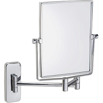 Двустороннее косметическое зеркало, 3× увеличительное