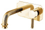 OLIMP-BLSM2-03/24-L Встраиваемый смеситель для раковины однорычажный, золото