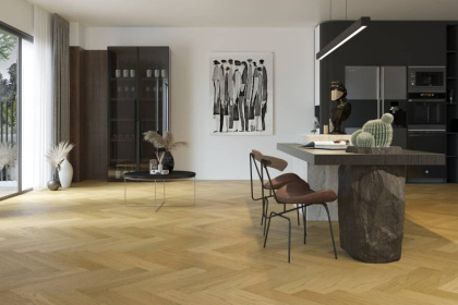Кварцевый паркет Quartz Parquet Английская Ёлка Дуб Медовый Раф, 33-463, 5/0,6 мм Кварцевый паркет Quartz Parquet Английская Ёлка Дуб Медовый Раф, 33-463, 5/0,6 мм