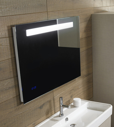 Зеркало Jacob Delafon Replay EB1160-NF 80 см с часами, шт