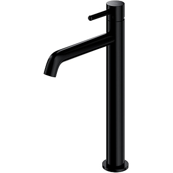 Смеситель для умывальника высокий OMNIRES Y Y1212BL (черный BLH)  