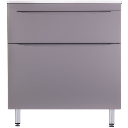 Тумба напольная Creto Oro 80 см 24-ST80-GR серый люкс