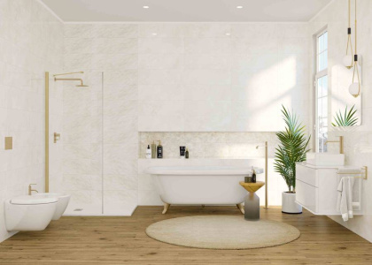 Декор Murano Pearl W M/STR 25x75 NR Glossy 1 Декор Murano Pearl W M/STR 25x75 NR Glossy 1