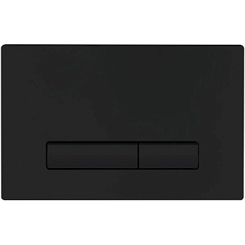 Кнопка смыва BelBagno GENOVA, цвет-черный матовый Tocco Morbido