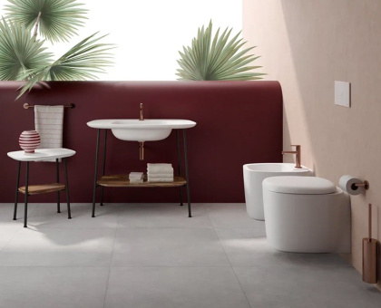 Подвесное биде VitrA Plural, цвет Матовый Белый