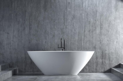 Ванна из искусственного камня Salini S-Sense Diva  178х85,5 глянцевая,102211G Ванна из искусственного камня Salini S-Sense Diva  178х85,5 глянцевая,102211G