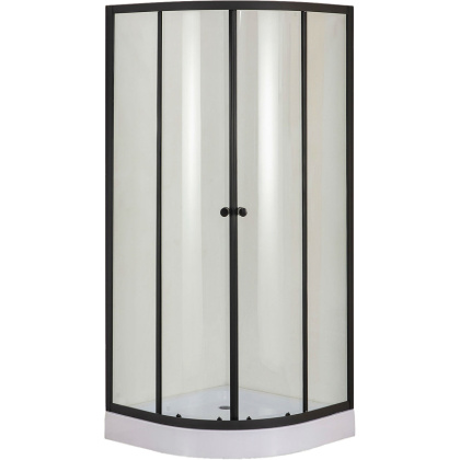 Душевой уголок Orange E01-090TB с поддоном 88х88х205 стекло прозрачное