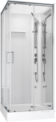 Душевая кабина Aquanet Passion S 3.0 90x90, прозрачное стекло